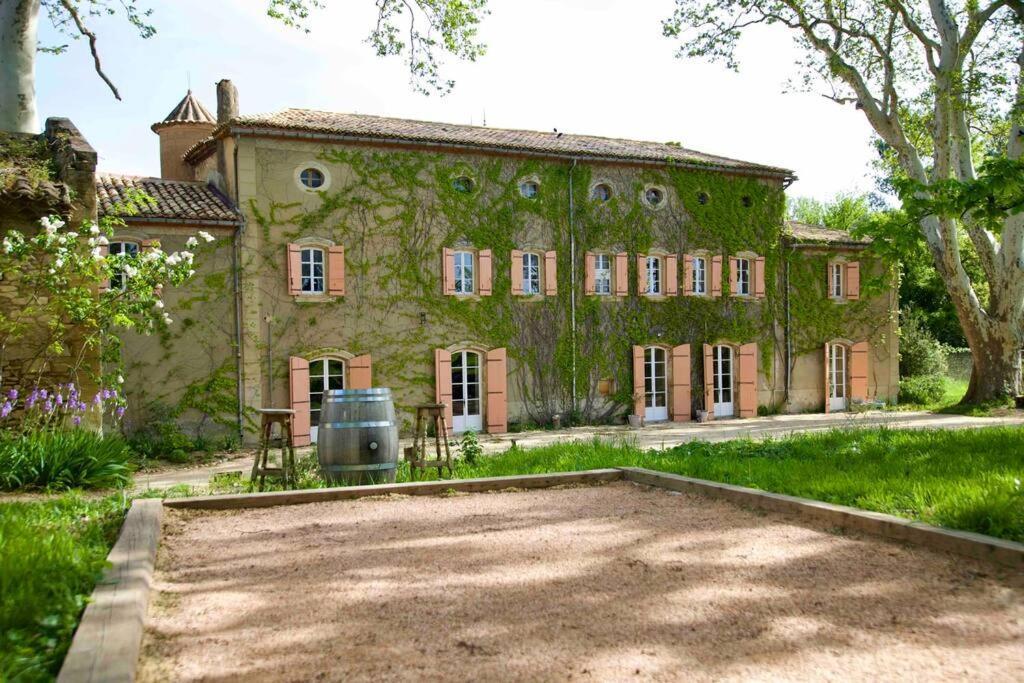 Chambres D'Hotes B&B - Chateau De Sienne Proche Avignon Orange Piscine Riviere Chusclan Exterior foto